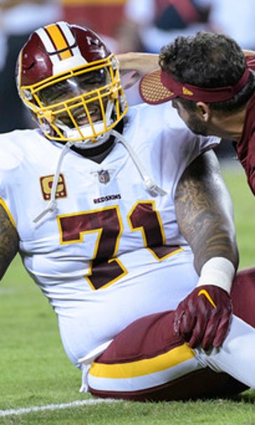 Bad knee injury knocks Redskins LT Trent Williams off kilter